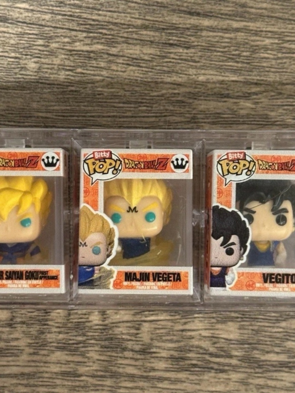 Funko Bitty Majin Vegeta Vinyl Figure - Yellow (3) Bitty Pops